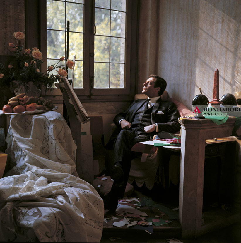 Marcello Mastroianni in a scene of a film