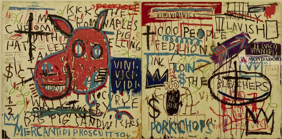 J.–M. Basquiat, Man from Naples / 1982