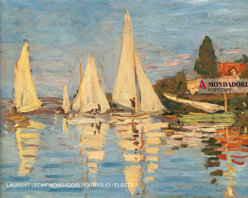 Claude Monet, Regata ad Argenteuil, 1872, XIX secolo, olio su tela. 