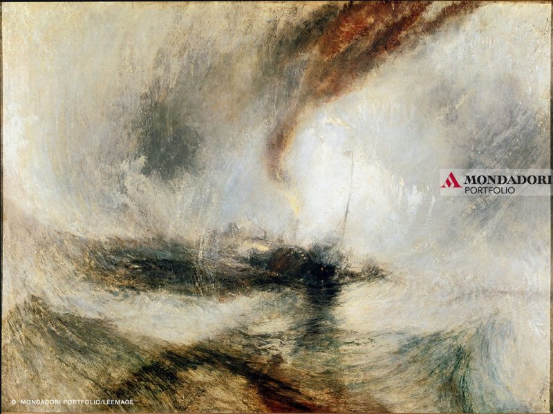 Autunno - “Tempesta di neve sul mare” – Dipinto di Joseph Millord William Turner