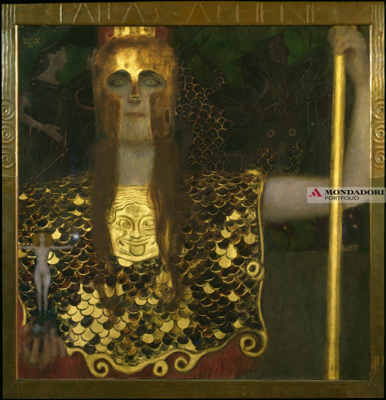 Pallade Atena è un dipinto di Gustav Klimt realizzato nel 1898 e situato nel Wien Museum.