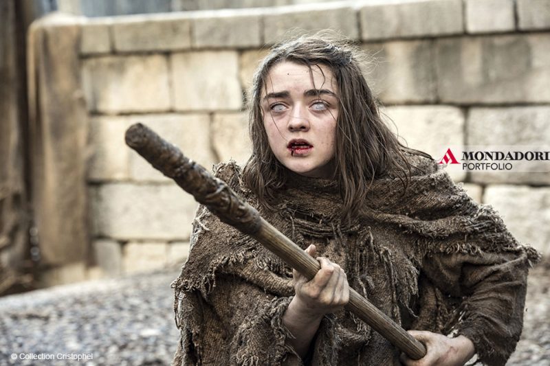 La nuova stagione di Game of Thrones - Arya Stark, sorella minore di Sansa, è interpreta nella serie da Maisie Williams. 