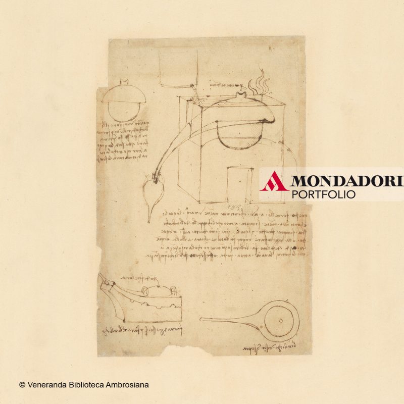 Leonardo da Vinci (1452-1519), Codice Atlantico (Codex Atlanticus), foglio 216 recto. Note sul vento, sulla pioggia e sul moto dell'acqua che scende dai monti.