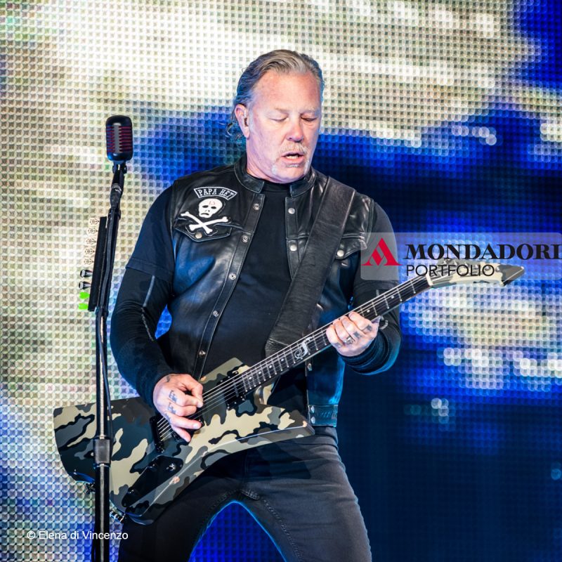 Unica data italiano per i Metallica che hanno suonato al Milano Summer Festival 2019.