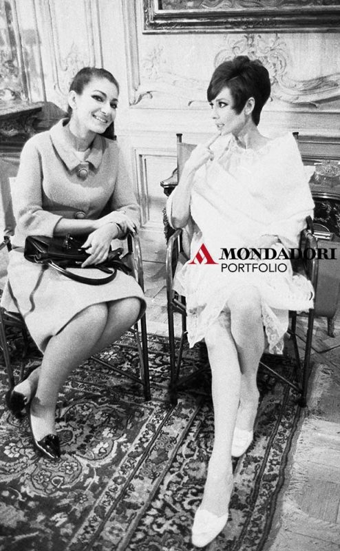 Maria Callas e Audrey Hepburn