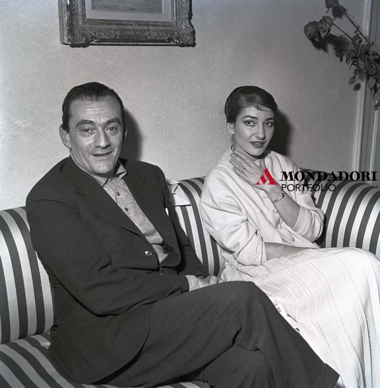 Maria Callas e Luchino Visconti 