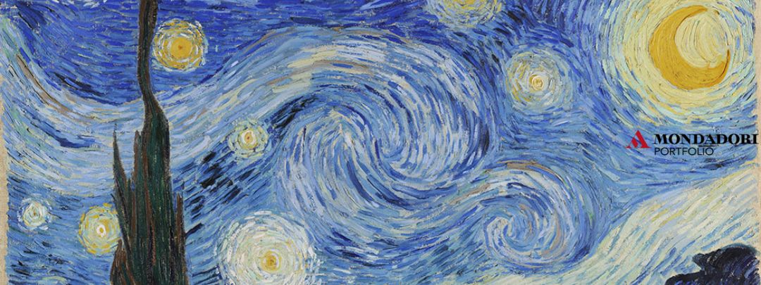 La notte stellata di Vincent Van Gogh - Copia Olio su Tela